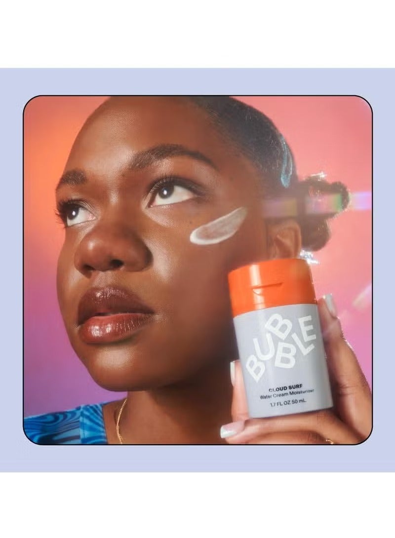 بابل skincare cloud surf water cream face moisturizer - مرطب مرطب يساعد على إعادة توازن الزيوت وتقليل المسام مع الكرفس استخراج البذور - للبشرة الحساسة ( 50 مل ) - Image 2