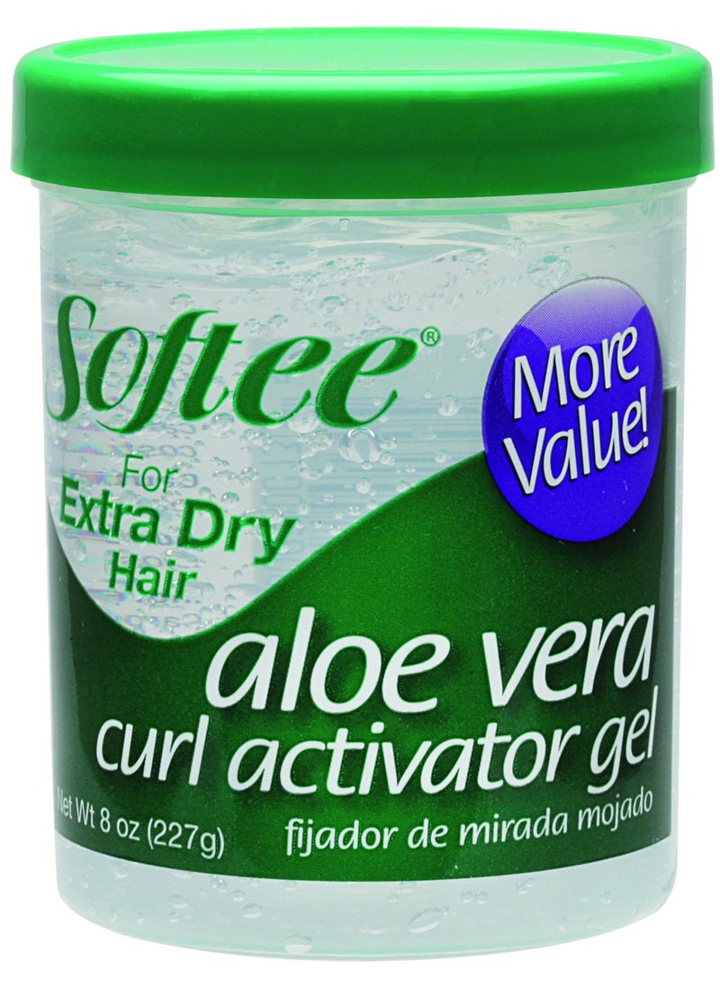 Softee Softee Curl Activator Gel, Extra Dry, 8 Oz 