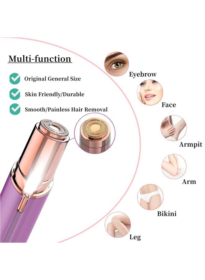 BECHY Women Facial Hair Remover Replacement Heads Gen 2 for Finishing Touch Flawless,Double Halo Face Razor Replacement Heads for Flawless Painless Face Hair Remover Tool - Image 5