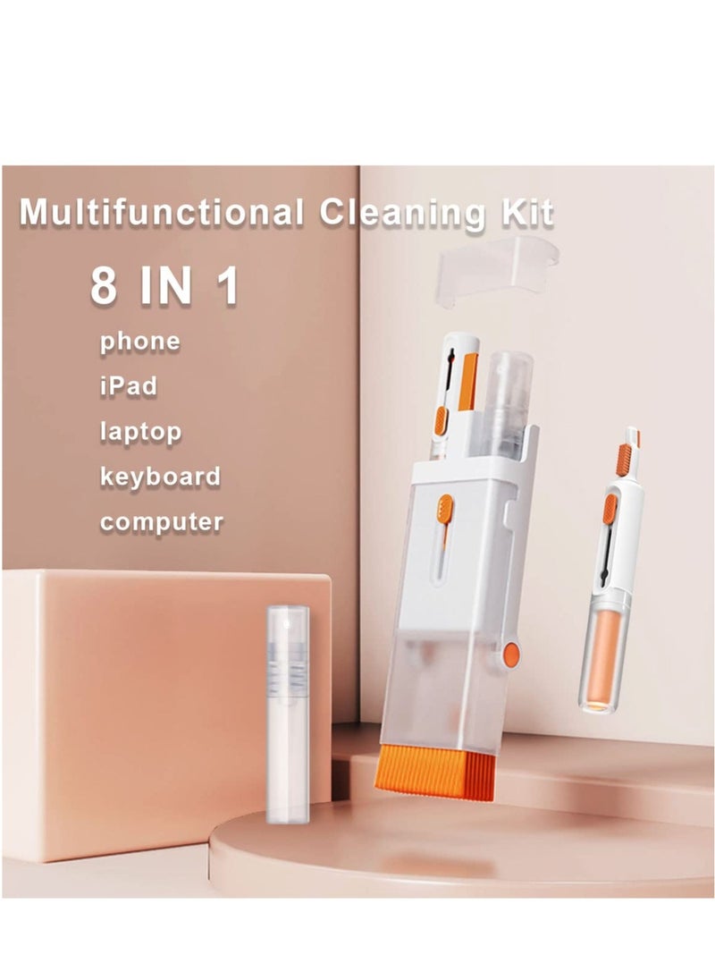 KASTWAVE - All-in-One Electronics Cleaning Kit, Keyboard Headphone Cleaning Tool, Phone Screen Cleaner with Phone Stand, Suitable for Computers, MacBooks, Laptops, Headphones - Image 1
