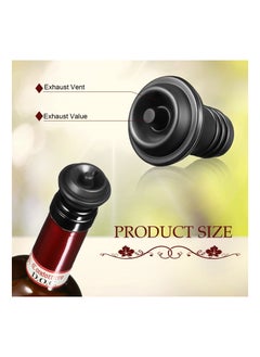 Y&D Wine Stopper, Resealable Pump, Vacuum Stoppers, Silicone Saver Practical Stoppers for Kitchen Supplies Bottle Tools (20PCS)  - Image 2