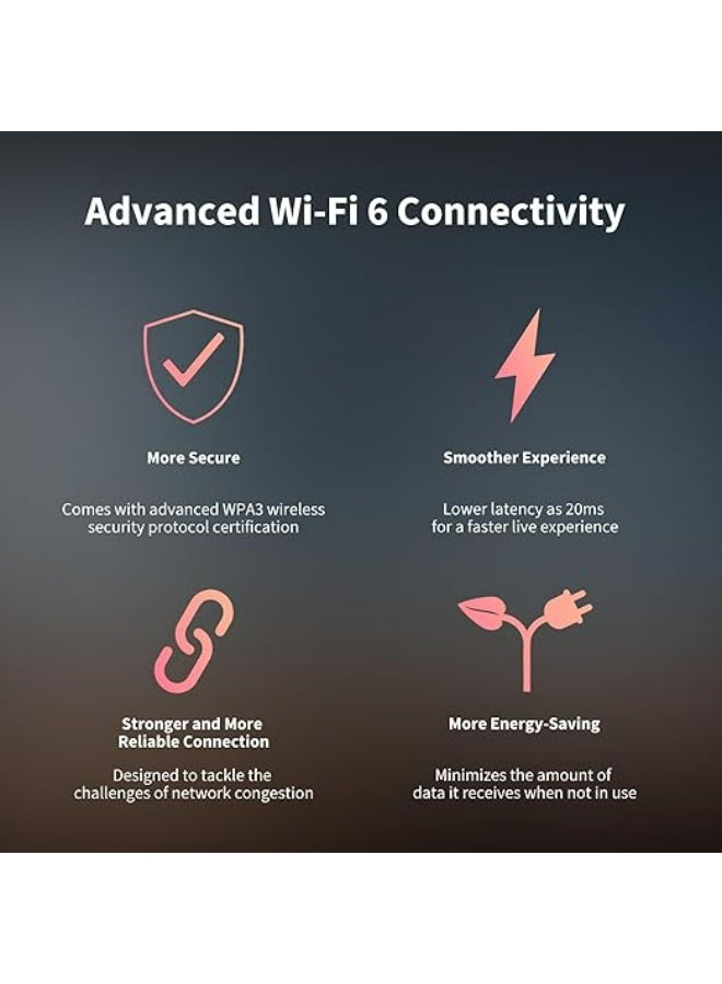 Aqara 2K Indoor Security Camera E1, Pan & Tilt, HomeKit Secure Video Indoor Camera, Two-Way Audio, Night Vision, Person Tracking, Wi-Fi 6, Plug-in Cam Supports HomeKit and IFTTT - Image 4