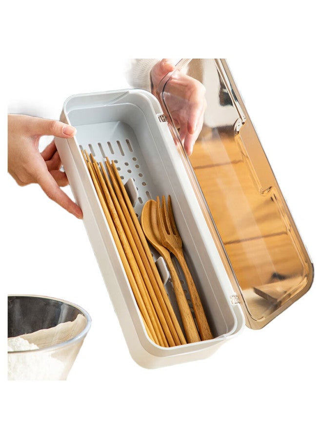 Newair Chopstick Holder, Kitchen Utensil Organizer, Chopstick And Spoon Storage Box - Image 3