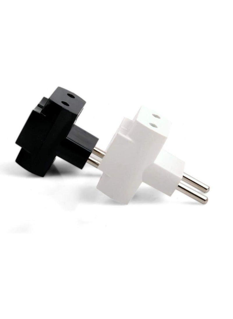 Generic 3-Outlet Electrical Socket (2-Color Set) 10/16 Amp 