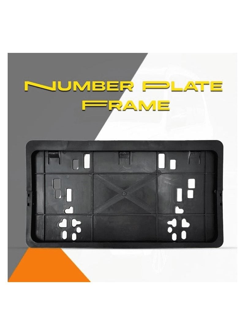 Agc AGC Number Plate For Car Hlgh QuaIity Car Number Plate For All Cars,1 Pcs LP002  - Image 1