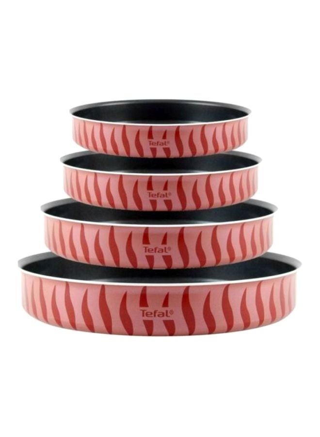 Tefal 4-Piece New Tempo Oven Dish Kebbe Set Red - Image 1