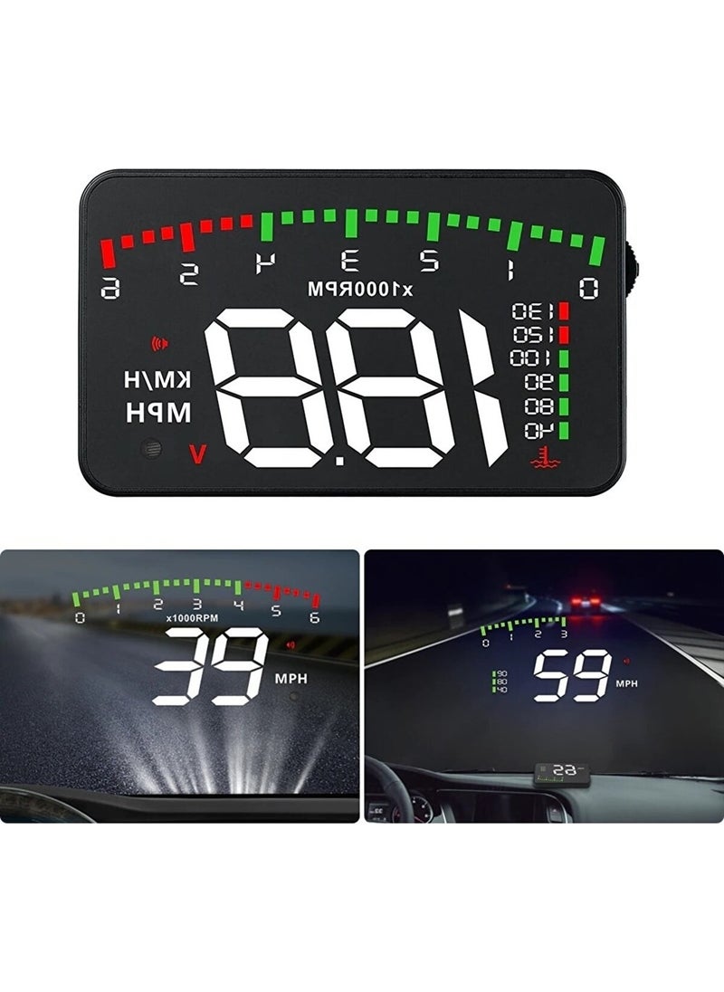 Duhaline - Digital Temperature Engine RPM Speed ​​Battery Voltage Indicator Screen Obd Compatible For Opel Astra-Corsa Car - Image 1