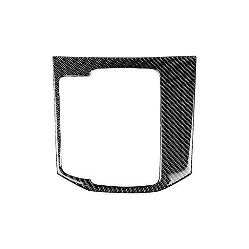 NVCNX Real Premium Carbon Fiber Compatible with Mazda CX5 CX-5 CX 5 2017-2024 2018 2019 2020 2021 2022 2023 Accessories Car Center Console Gear Shift Panel Cover Sticker Decal Interior Trim 1PC Black - Image 2