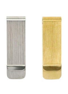 Oasisgalore 4PCS Metal Money Clip Set - Stainless Steel and Brass Clips for Cash and Credit Cards.  - Image 2