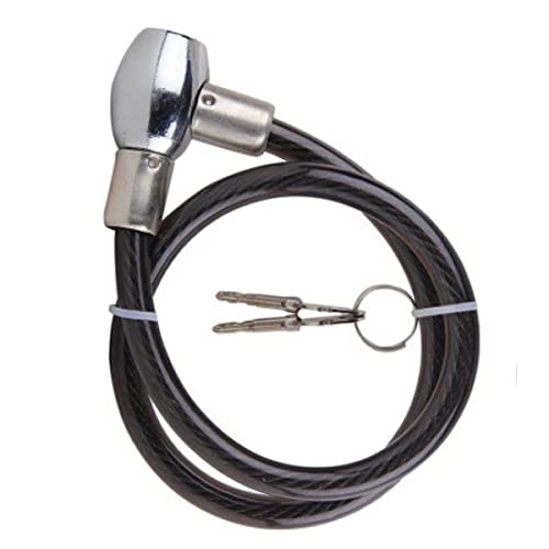 SARTE Multi Purpose Steel Key Lock for Bike, Helmet, Luggage, Anti Lock with Computerizes 2 Keys Advance Cable Wire Lock (Random Design) - Image 3