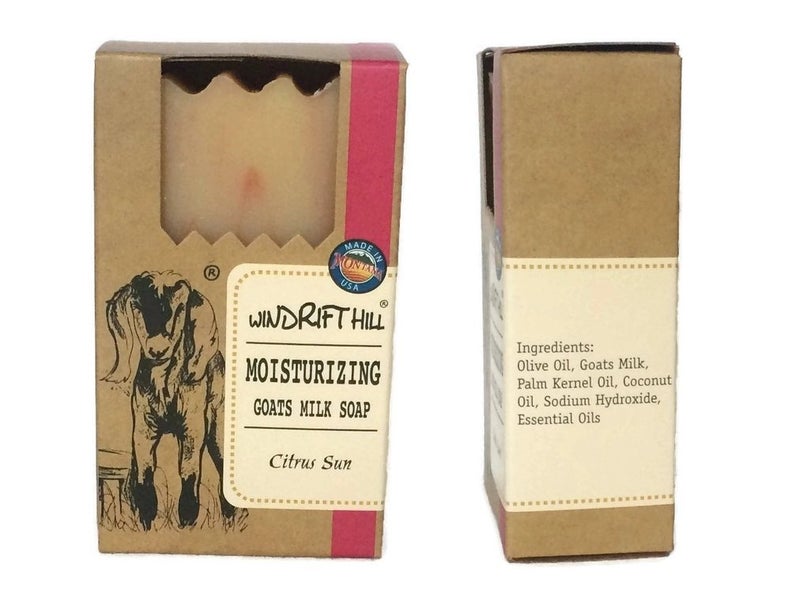 Windrift Hill Citrus Sun Moisturizing Goats Milk Soap - Image 1