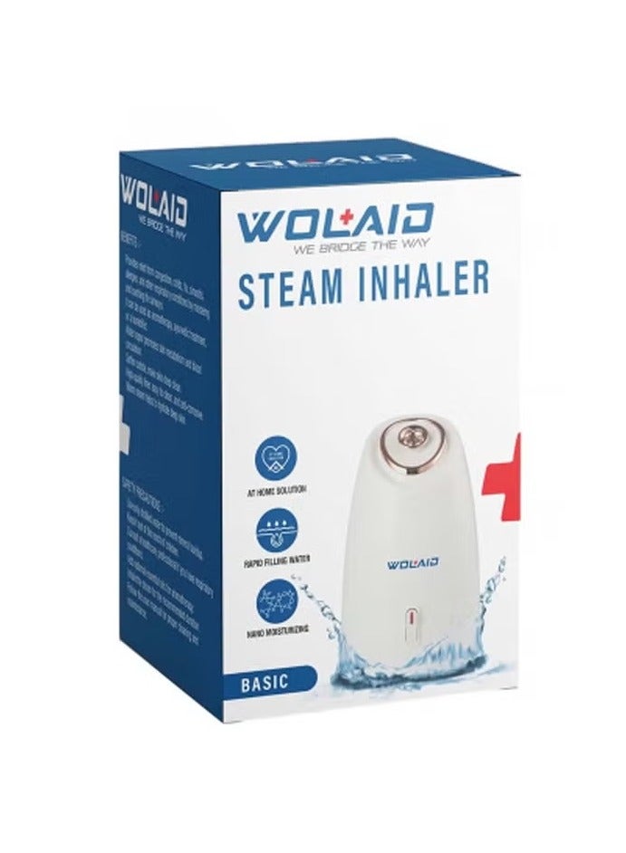 Wolaid Steam Inhaler Basic – Natural Relief for Congestion, Sinus, relief 1'S - Image 1