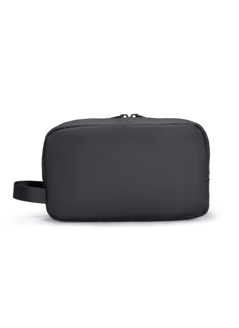 porodo Ultralite Organizer Pouch with Dual Compartment and Water-Repellent Fabric / Portable Hand Bag / Travel Pouch / Internal Mesh Pockets - Black  - Image 5