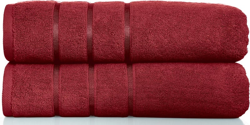 Bliss Casa Bath Sheet (2 Pack) — 80x160 cm 100% Cotton Bath Sheets, Ultra-Soft & Highly Absorbent – Quick-Dry, Hotel-Quality & Durable - Image 1