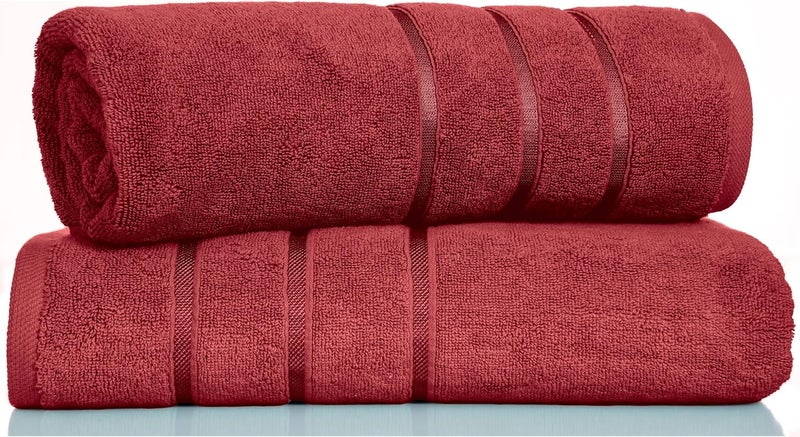 Bliss Casa Bath Sheet (2 Pack) — 80x160 cm 100% Cotton Bath Sheets, Ultra-Soft & Highly Absorbent – Quick-Dry, Hotel-Quality & Durable - Image 4
