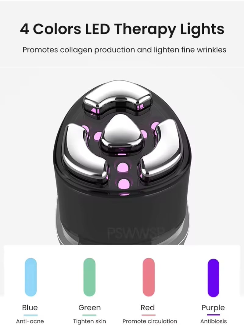 Prime by javaudan Handheld Eye Massager – Vibrating Electric Ion Stick for Wrinkle Removal, RF EMS Anti-Aging Facial Lifting Device  - Image 3