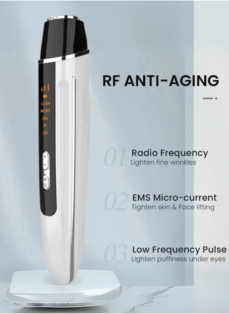 Prime by javaudan Handheld Eye Massager – Vibrating Electric Ion Stick for Wrinkle Removal, RF EMS Anti-Aging Facial Lifting Device  - Image 5