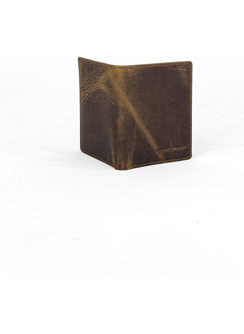 Louisiana Polo - Leather Men's Wallet Grazy Tan 1755 - Image 1