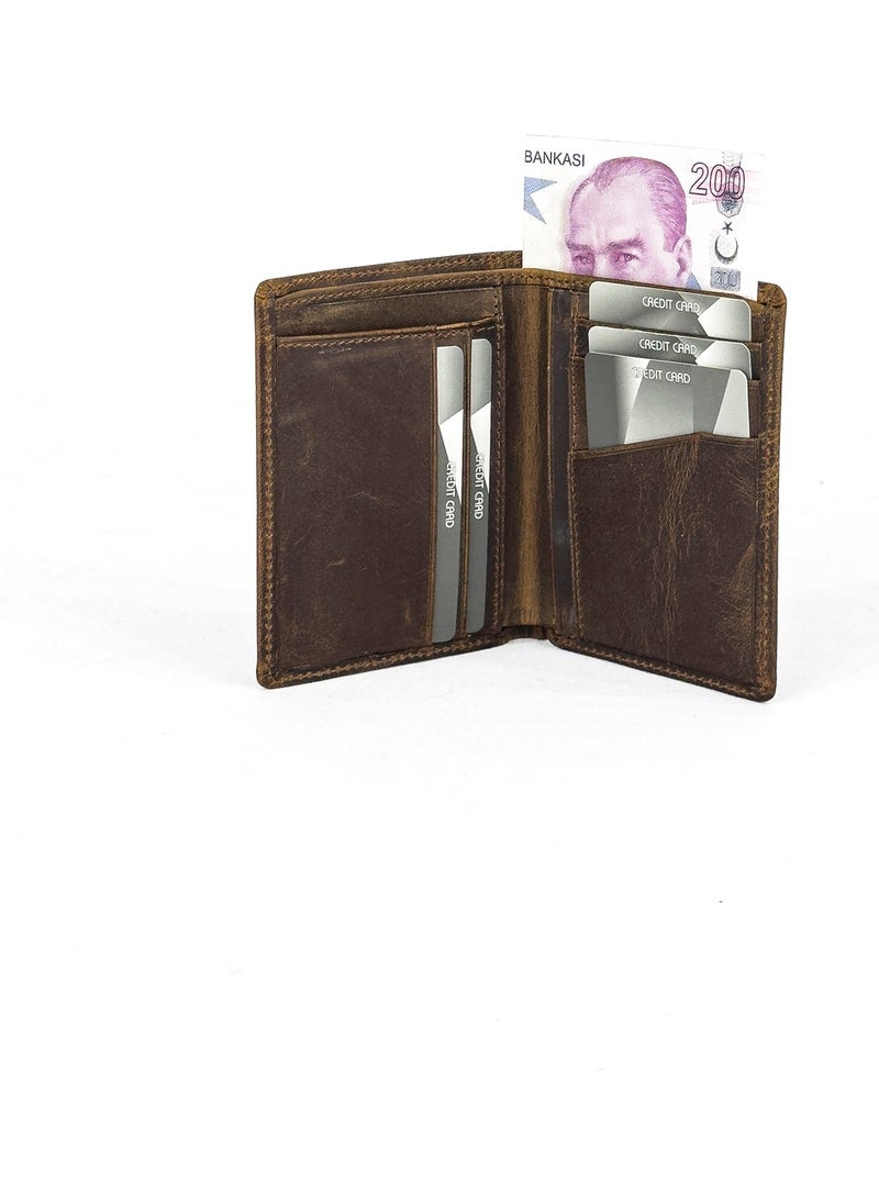 Louisiana Polo - Leather Men's Wallet Grazy Tan 1755 - Image 1