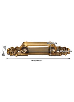 KASTWAVE European Style Antique Zinc Alloy Door Handles - 2Pcs/Set Cabinet Hardware Accessory for Most Doors, Cabinets, Drawers, and Wardrobes  - Image 5