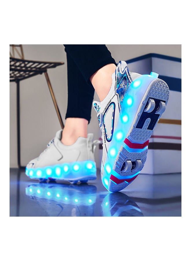 كيدل أحذية رولر سكيتم قابلة للشحن مع ضوء LED وإكسسوارات - Image 5