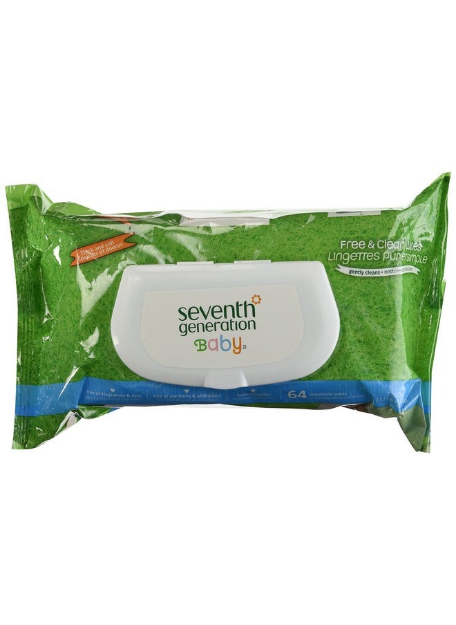 Seventh Generation Free And Clear Wipes Unscented - 64 Wipes - pzsku/ZD3126D0F0EAB03663F72Z/45/_/1733729625/22a23b17-083a-4ff0-a2d5-b72bf559d65d