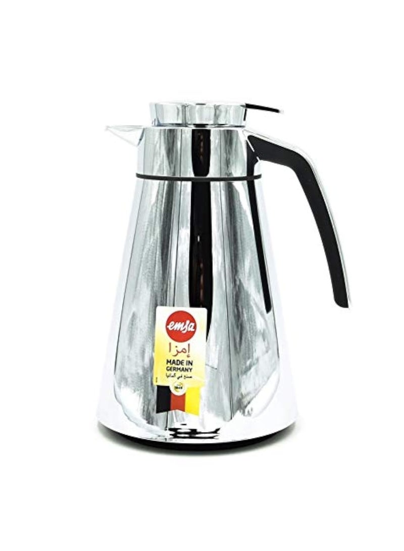 emsa Cone Flask - Chrome 1L  - Image 1