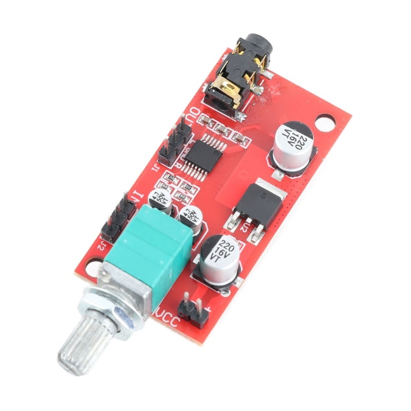 HiFi Headphone Amplifier Board DC 3-12V 80mw x 80mw - 3.5mm Headphone Hole Output - SMD Processing Mini Headphone Preamplifier Module for Audio Devices - Image 3