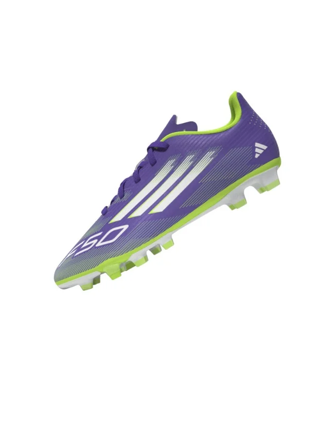 Adidas F50 Club Fg/Mg J U Purple Football/Soccer Shoes For Kids