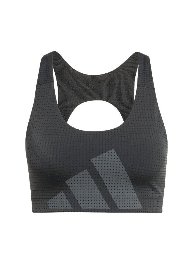 Adidas Adidas Pwi Hiit Ms Black Training Bra For Women Xsab