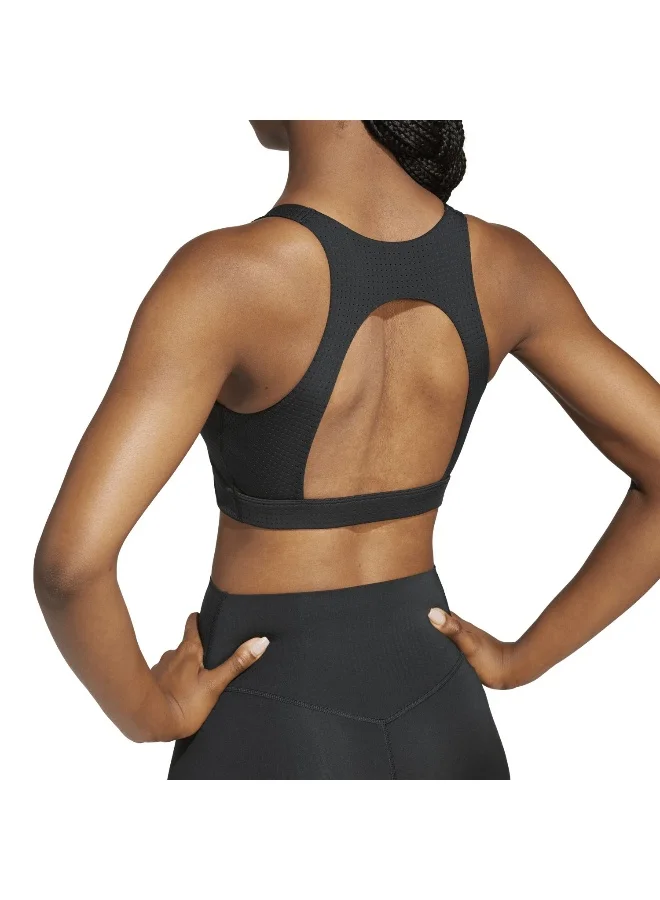 Adidas Pwi Hiit Ms Black Training Bra For Women XS (A-B)