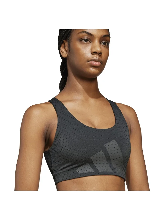 Adidas Pwi Hiit Ms Black Training Bra For Women XS (A-B)