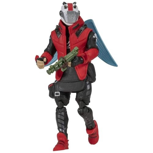 FORTNITE آلة البيع من فورتنايت، تحتوي على شخصية أكشن X-Lord بطول 4 إنش، تشمل 9 أسلحة، 4 عناصر خلفية، و 4 قطع مواد بناء - Image 4