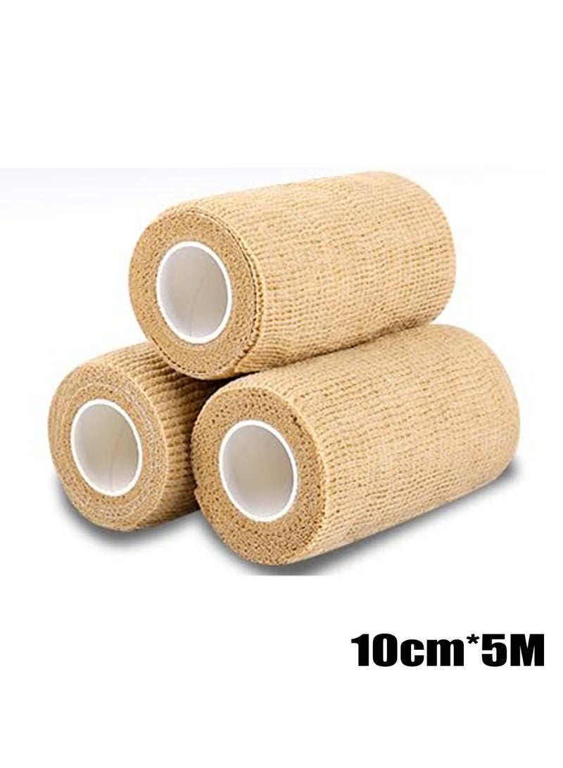 3 Pack Bandage（10cm*4.5m）, Elastic Sports, Sports Bandage, Veterinary Wrap, Suitable For Sports, Wrist, Ankle - Image 1
