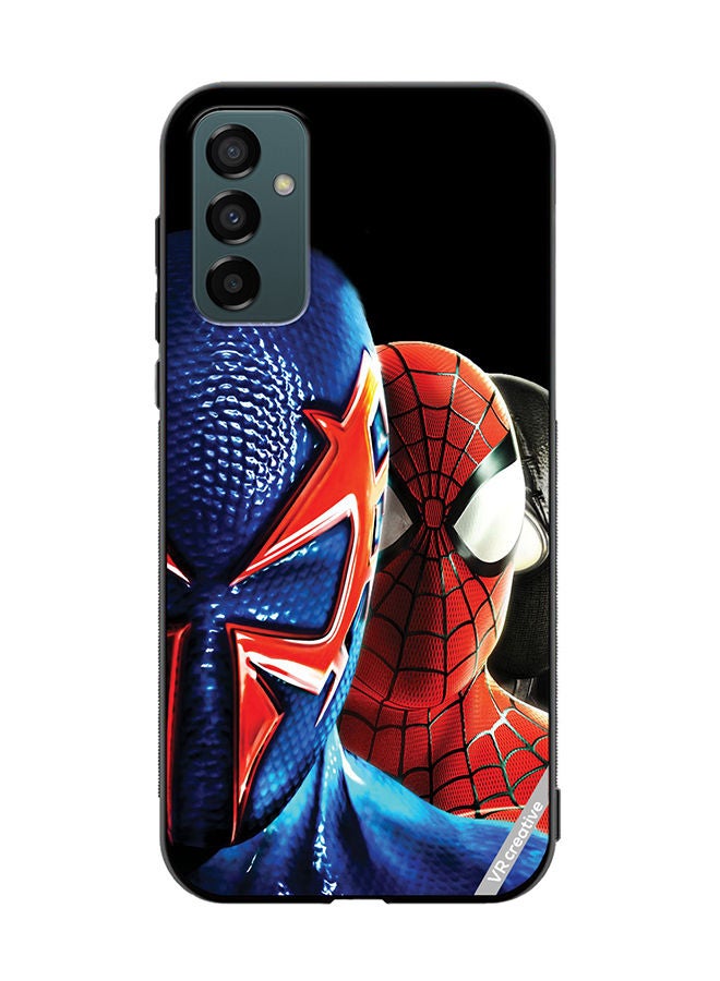 VR CREATIVE Protective Case Cover For Samsung Galaxy F13/M13 Spiderman Design Multicolour - Image 1