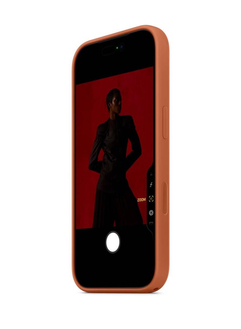 Techie Apple iPhone 17 Pro Silicone Case with MagSafe – Tera Cotta - Image 4