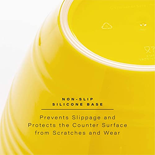 BINO | Mixing Bowl Set with Lids | Versatile Plastic Bowls for Kitchen Mixing, Serving, and Storage - 4-Piece Mixing Bowl Set in Various Sizes | Space-Saving Nesting Design | Dishwasher Safe - Image 4