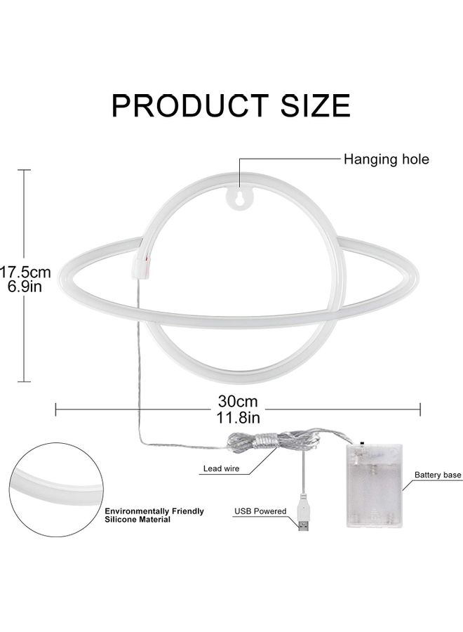 XiuWoo Planet Neon Signs Light  for Wall Decoration Multicolour - Image 5