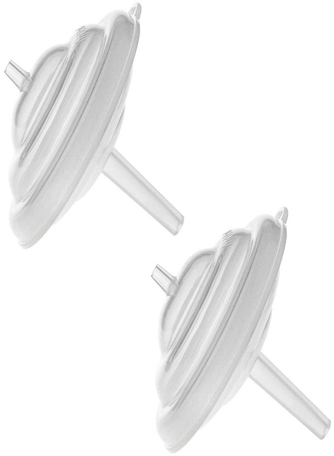 Nenesupply Long Stem Backflow Protector Use Medela Pump Parts Breastshield on Spectra S1 S2 and 9 Plus Breastpumps. Not Original Spectra Pump Parts Inc 2 Long Backflow Protectors - Image 1