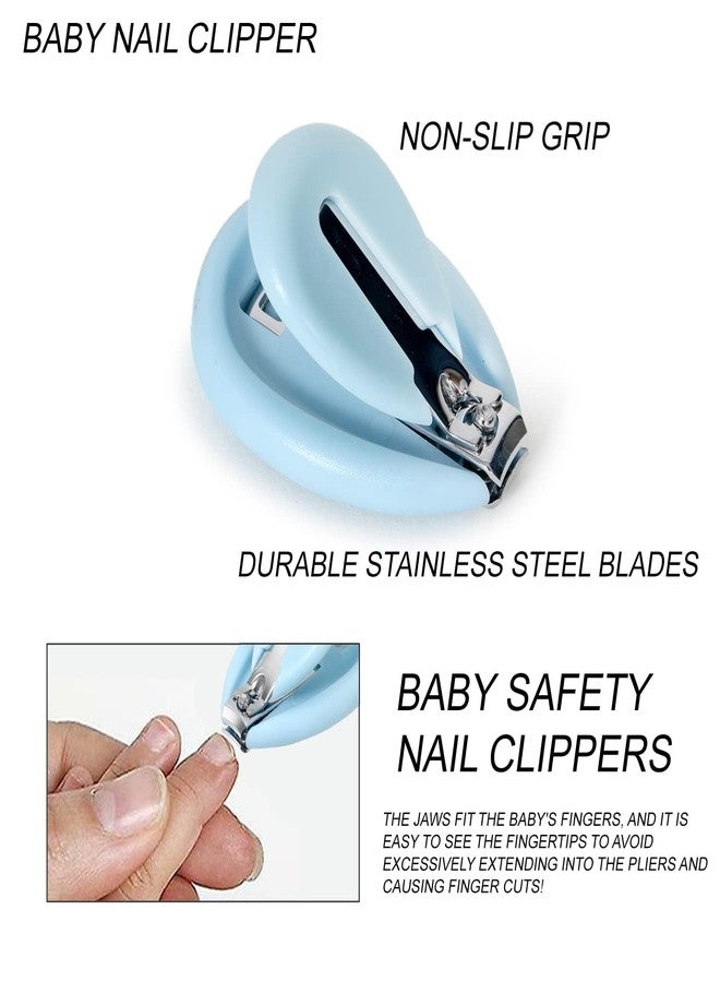 Roforuf 4-in-1 Baby Essential gromming and Nail Care kit Baby and Baby Manicure Kit with Clipper, Scissor, Baby Nail File & Tweezer for Newborn, Infant & Toddler Baby - Image 3