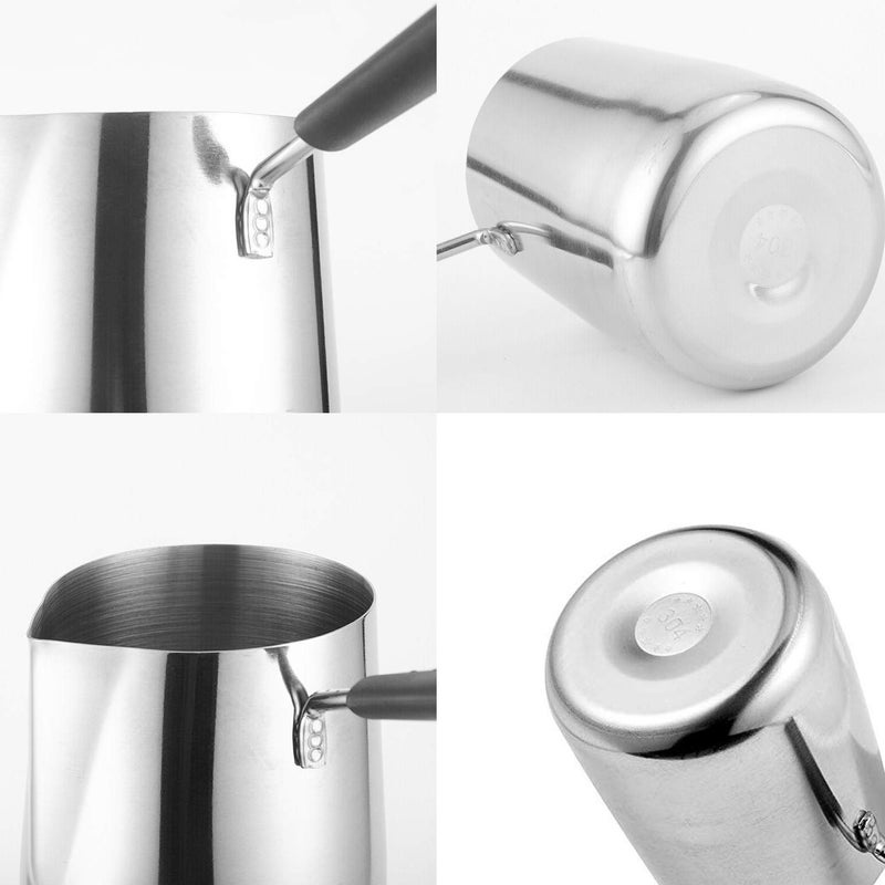 JOYIT 600ML/20oz Turkish Coffee Pot â€“ 304 Stainless Steel Coffee and Butter Warmer, Premium Milk Warmer and Milk Pot with Spout - Image 5