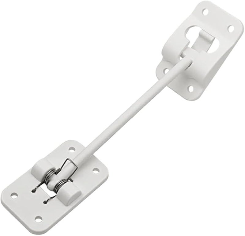White T Shaped Nylon Trailer Door Retainer Catch RV Camper Boat Caravan Holder - Image 1