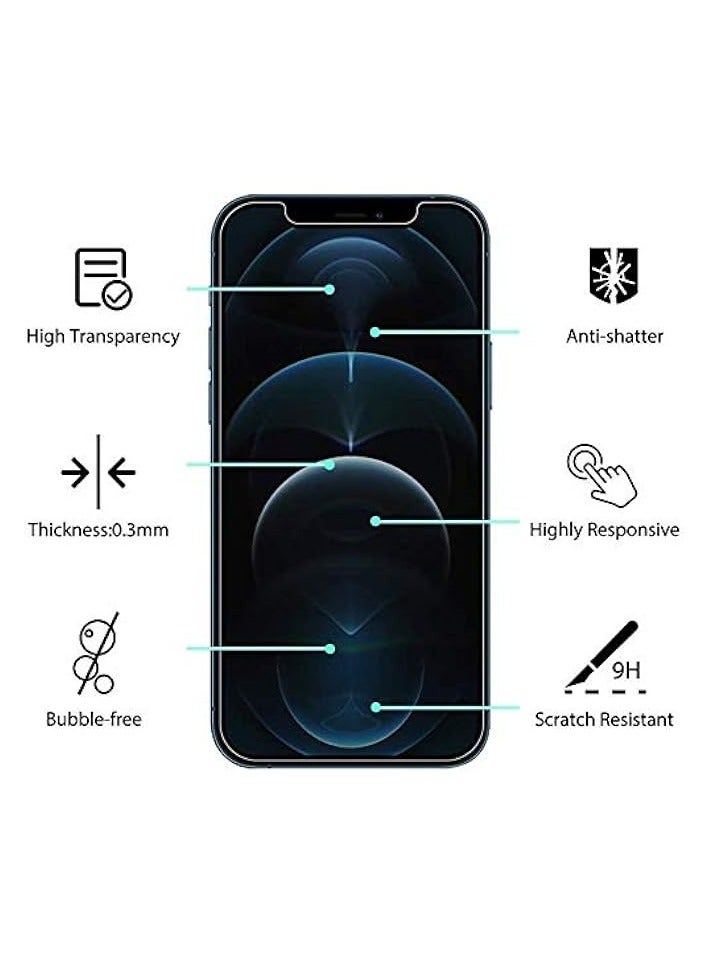 PROMASS iPhone 12 pro Max Privacy Screen Protector,Easylifes Anti Spy Screen Glass Film for iPhone 12 pro Max 6.7‘’ - Image 3