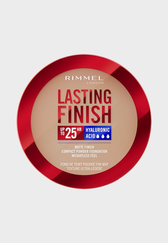 ريميل كريم الأساس المضغوط لاستينغ فينيش - 007 - بيچ ذهبي، 7 جرامات