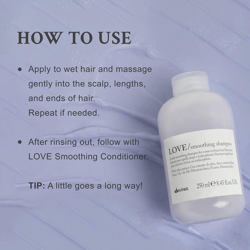 Davines LOVE Smoothing Shampoo, 2.5 fl. oz. - Image 2