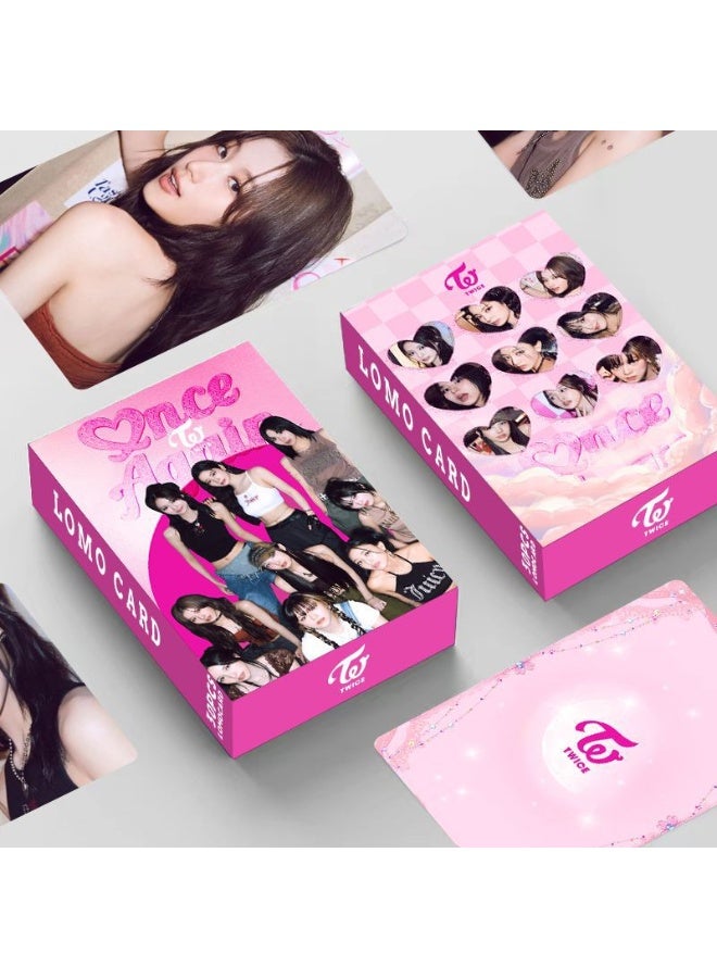 Twice Double-sided 30 Small Card Lomo Card New Album Box Set Hd Color Print Collection Card Greeting Card - Image 4