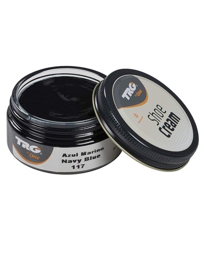 TRG Shoe Cream # 117 Navy Blue 50ml - Image 1