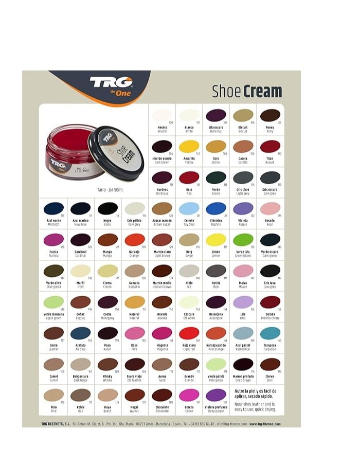 TRG Shoe Cream # 117 Navy Blue 50ml - Image 3