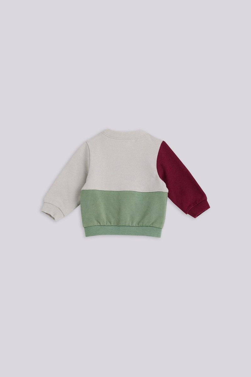 Layette Boy's Colorful Tracksuit Top - Image 2