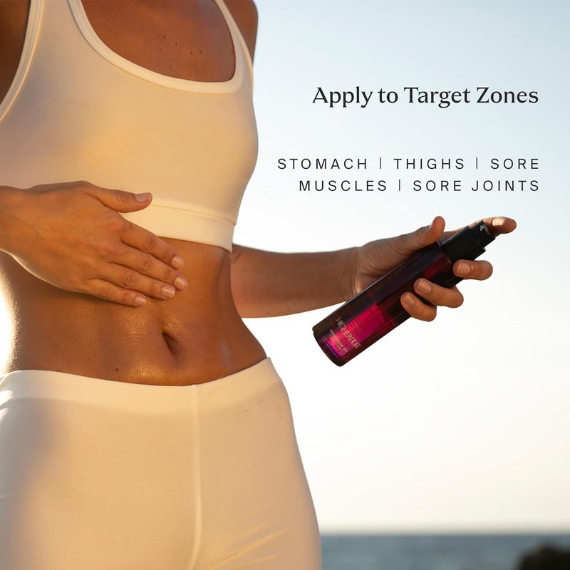 HigherDOSE Endorphin Body Oil Organic Castor Oil with Magnesium Warming Essential Blend Targeted Sauna Workout Enhancer Detox Support Body Skin Care Products 5 Fl Oz - Image 4